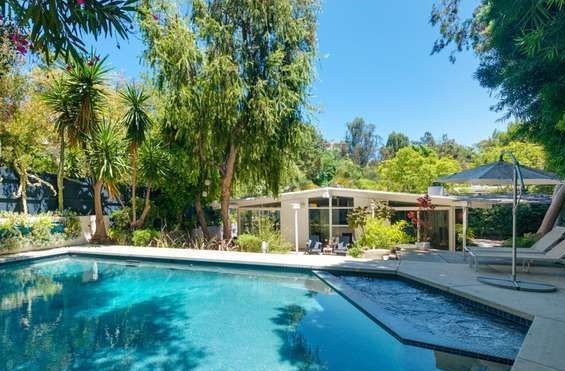 Mid Century Modern Hollywood Hills Home 
