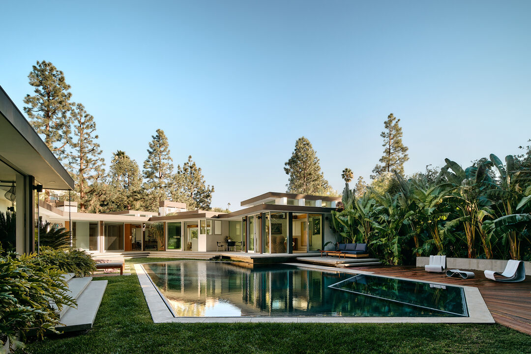 Beverly Hills Trousdale Estates Rex Lotery Mid-Century Modern Home
