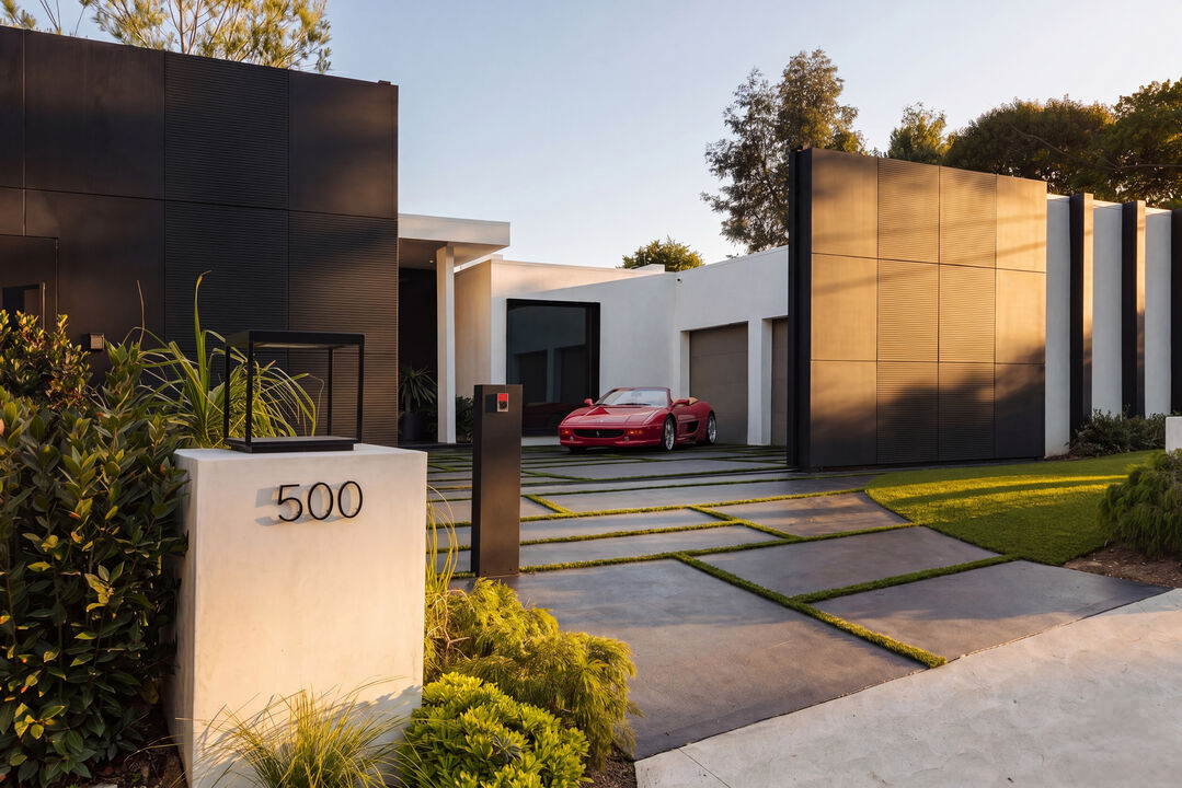 Beverly Hills Trousdale Estates Nicole Sassaman Contemporary Estate